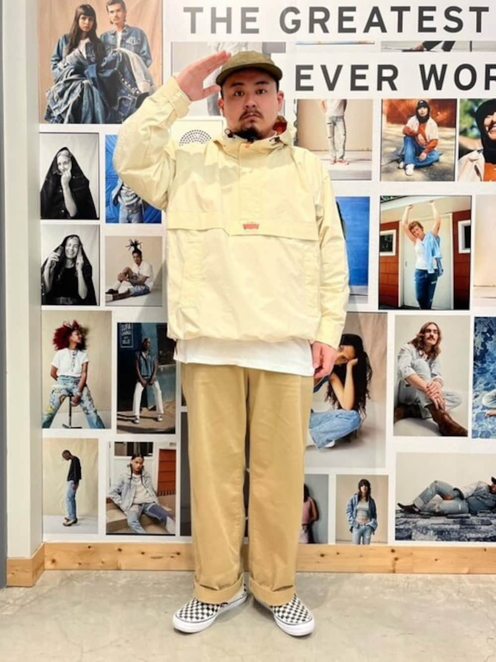 LEVI'S® SKATE ルーズチノ ベージュ HARVEST GOLD