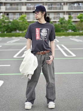 リーバイス STAFF MENさん（メンズ・170cm）の夏コーディネート