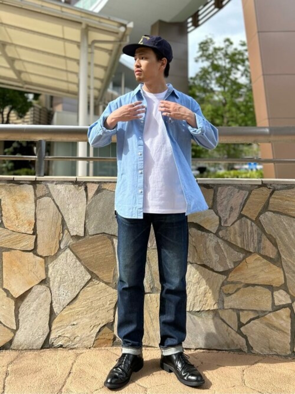 リーバイス STAFF MEN｜Levi'sのデニムパンツを使った夏コーディネート