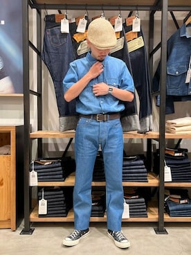 リーバイス STAFF MENさん（メンズ・167cm）の夏コーディネート