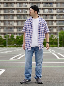 リーバイス STAFF MENさん（メンズ・175cm）の夏コーディネート