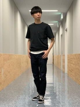 リーバイス STAFF MENさん（メンズ・173cm）の夏コーディネート