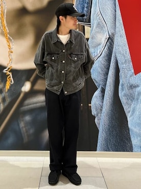 リーバイス STAFF MENさん（メンズ・164cm）の夏コーディネート