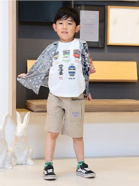 BEAMS miniさん（キッズ・110cm）の夏コーディネート