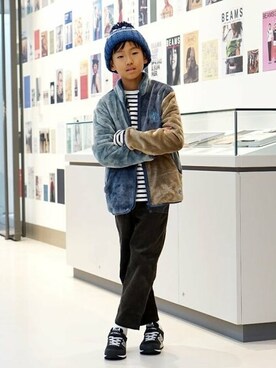 BEAMS miniさん（キッズ・133cm）の冬コーディネート