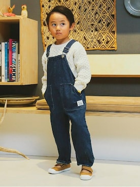 BEAMS miniさん（キッズ・103cm）の冬コーディネート