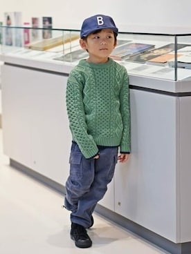 BEAMS miniさん（キッズ・110cm）の冬コーディネート