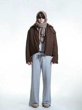 「ZIP FIVE -White Line-（ジップファイブホワイトライン）のアイテム（スウェット）」を使った、zip_whitelineさん（メンズ・178cm）の冬コーディネート