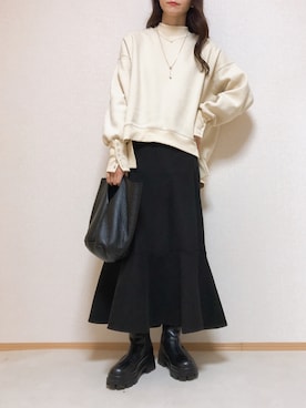 naochiさん（レディース・162cm）の冬コーディネート