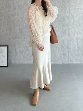 naochiさん（レディース・162cm）の夏コーディネート