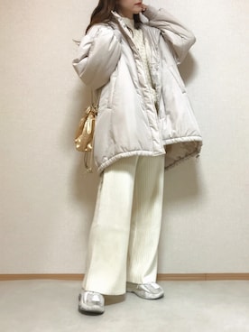 naochiさん（レディース・162cm）の冬コーディネート