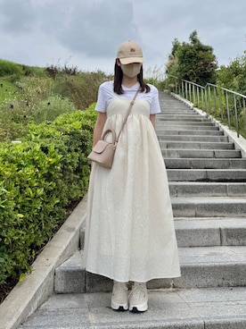 「Olu.（オルドット）のアイテム」を使った、naochiさん（レディース・162cm）の夏コーディネート