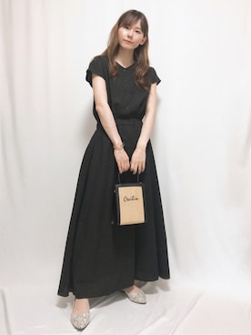 「GRL（グレイル）のアイテム（パンプス）」を使った、naochiさん（レディース・162cm・20代）の夏コーディネート