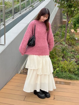 naochiさん（レディース・162cm）の冬コーディネート