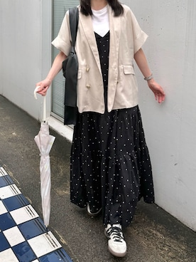 naochiさん(レディース・162cm)の夏コーディネート
