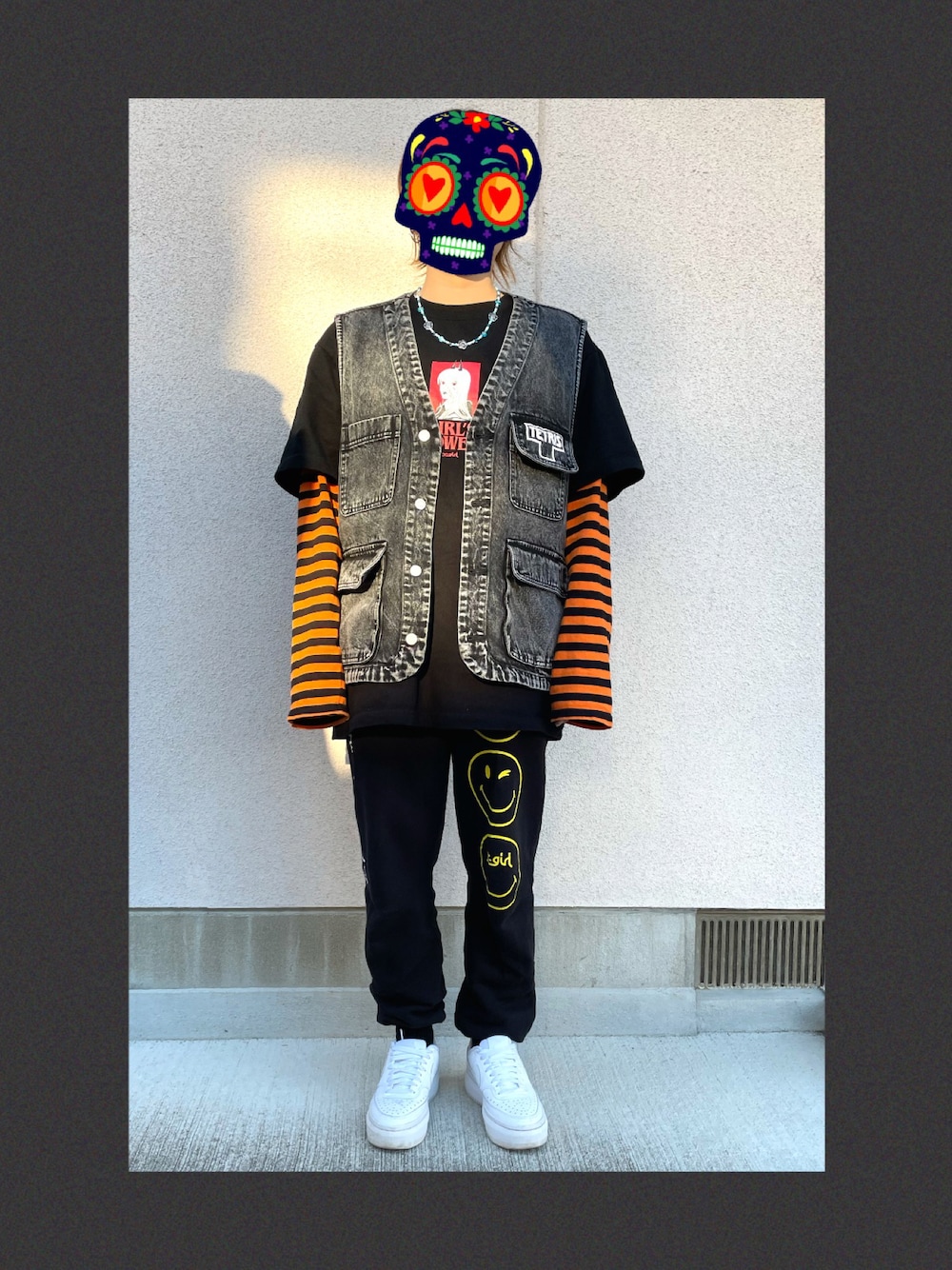 X-girl（エックスガール）の「X-girl × CHINATOWN MARKET SMILEY