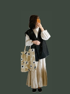 ぽんさん（レディース・156cm）の春コーディネート