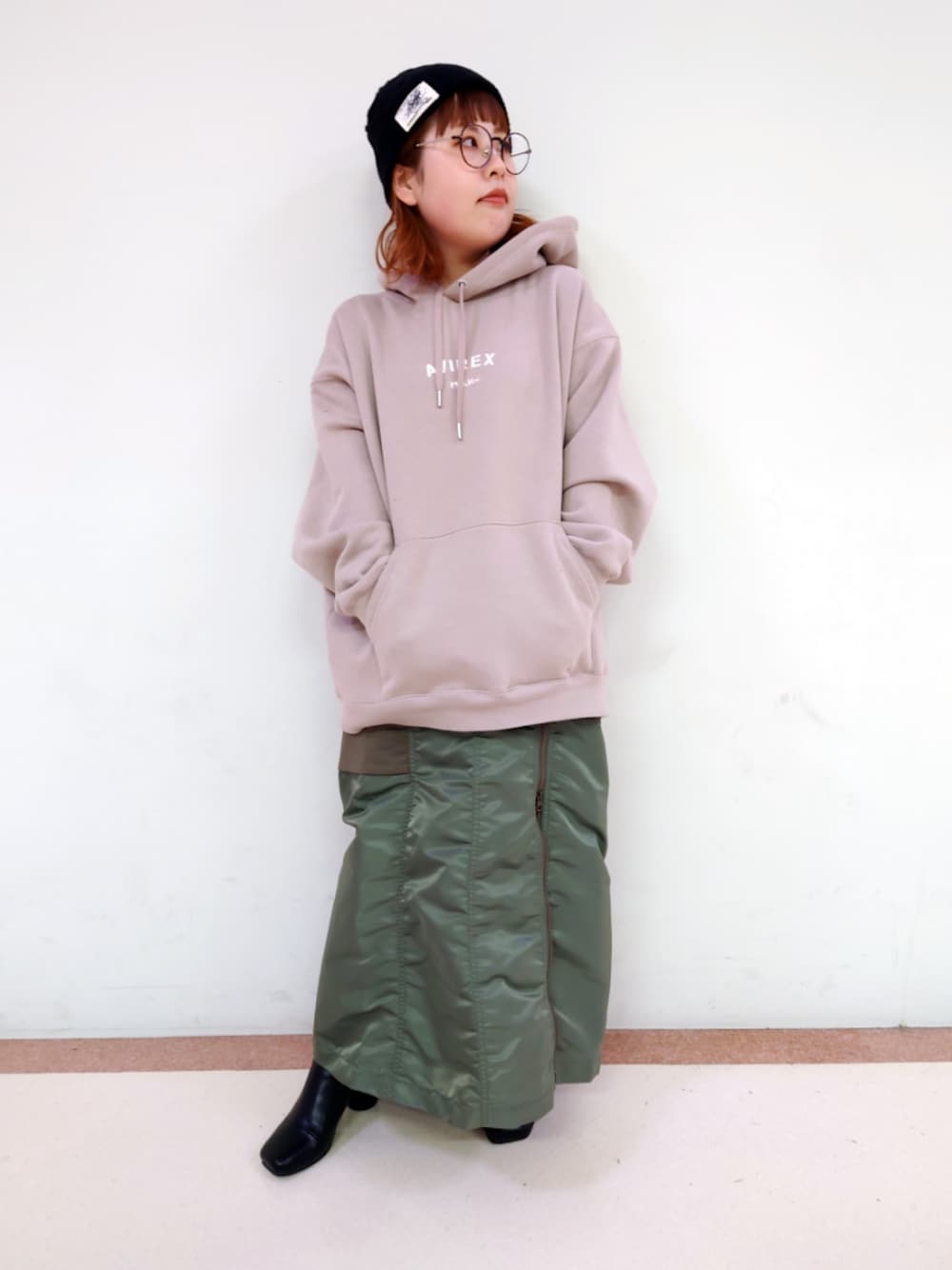 限定　AVIREX × MILKFED コラボ　プルオーバー　パーカー　BE AVIREX × MILKFED.】プルオーバー パーカー / PULLOVER PARKA