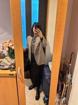 「IENA（イエナ）のアイテム（バッグ）」を使った、まろんさん（レディース・160cm）の春コーディネート