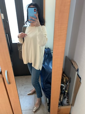 「IENA（イエナ）のアイテム（ブルゾン）」を使った、まろんさん（レディース・160cm）の春コーディネート