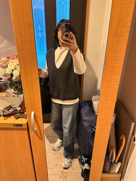 「SAINT JAMES（セントジェームス）のアイテム」を使った、まろんさん（レディース・160cm）の冬コーディネート