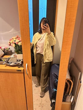 「IENA（イエナ）のアイテム」を使った、まろんさん（レディース・160cm）の春コーディネート