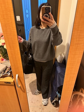 「IENA（イエナ）のアイテム（ニット/セーター）」を使った、まろんさん（レディース・160cm）の冬コーディネート