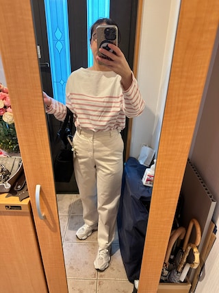 IENA（イエナ）の「コンパクトピケ テーパードパンツ（その他