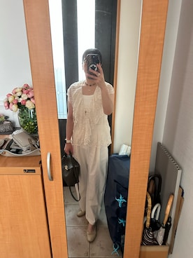 「agete（アガット）のアイテム」を使った、まろんさん（レディース・160cm）の夏コーディネート