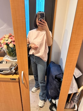 「IENA（イエナ）のアイテム（トートバッグ）」を使った、まろんさん（レディース・160cm）の夏コーディネート