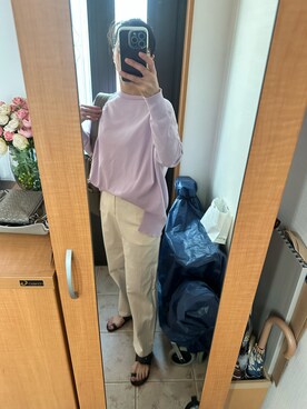 「IENA（イエナ）の【CORSO ROMA 9/コルソローマノーヴェ】FLAT SANDALS / サンダル（サンダル）」を使った、まろんさん（レディース・160cm）の春コーディネート