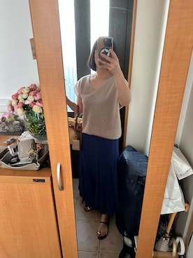 「CELINE（セリーヌ）のアイテム」を使った、まろんさん（レディース・160cm）の夏コーディネート