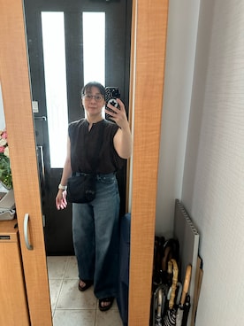 「IENA（イエナ）のアイテム」を使った、まろんさん（レディース・160cm）の秋コーディネート