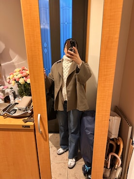 「IENA（イエナ）のアイテム」を使った、まろんさん（レディース・160cm）の冬コーディネート