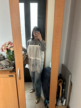 まろんさん（レディース・160cm）の春コーディネート