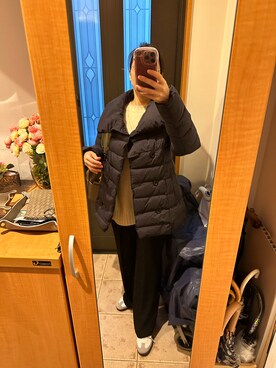 「TATRAS（タトラス）のアイテム」を使った、まろんさん（レディース・160cm）の冬コーディネート