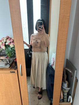 IENA（イエナ）の「chere monotone ツイードスカート