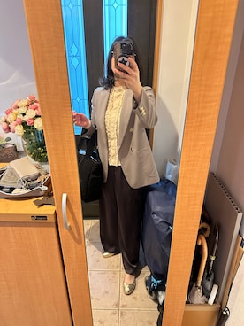 「IENA（イエナ）のアイテム」を使った、まろんさん（レディース・160cm）の春コーディネート