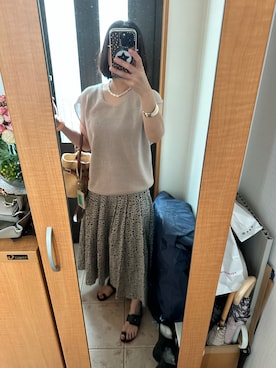 「Spick & Span（スピックアンドスパン）のアイテム」を使った、まろんさん（レディース・160cm）の夏コーディネート