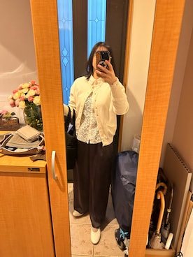 「IENA（イエナ）のアイテム」を使った、まろんさん（レディース・160cm）の春コーディネート