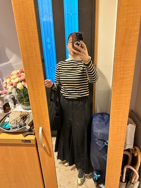 「Noble（ノーブル）のアイテム（ブルゾン）」を使った、まろんさん（レディース・160cm）の秋コーディネート