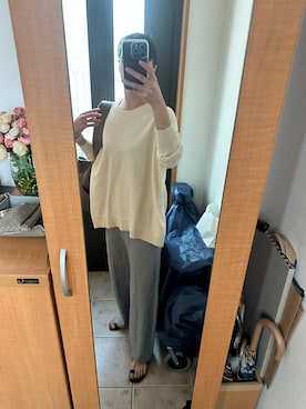 「IENA（イエナ）の【CORSO ROMA 9/コルソローマノーヴェ】FLAT SANDALS / サンダル（サンダル）」を使った、まろんさん（レディース・160cm）の春コーディネート