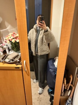 「IENA（イエナ）のアイテム」を使った、まろんさん（レディース・160cm）の冬コーディネート