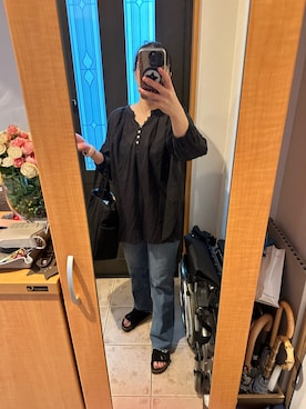 「IENA（イエナ）のアイテム（トートバッグ）」を使った、まろんさん（レディース・160cm）の春コーディネート