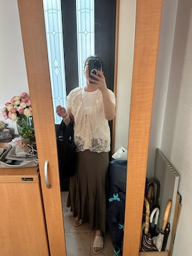 「IENA（イエナ）のアイテム」を使った、まろんさん（レディース・160cm）の夏コーディネート