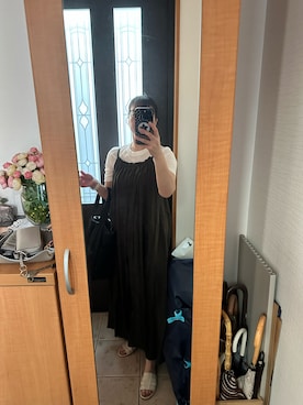「IENA（イエナ）のアイテム」を使った、まろんさん（レディース・160cm）の夏コーディネート