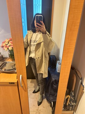 まろんさん（レディース・160cm）の春コーディネート