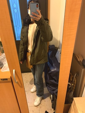 「adidas Originals（アディダスオリジナルス）の＜adidas Originals（アディダス）＞∴Stan Smith スタンスミス/スニーカー ◆（スニーカー）」を使った、まろんさん（レディース・160cm）の春コーディネート