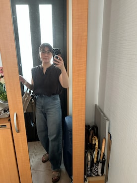 「IENA（イエナ）のアイテム」を使った、まろんさん（レディース・160cm）の夏コーディネート