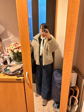 「IENA（イエナ）のアイテム」を使った、まろんさん（レディース・160cm）の冬コーディネート